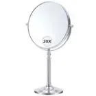 Magnifying Mirror 20x Double Sided 1X & 20X Magnifying Mirror on Stand Large