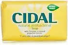 Cidal Natural Antibacterial Soap Bars 125g x 6 - Ships Free - USA Seller