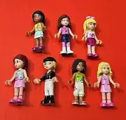 LEGO Friends Nicole, Olivia, Marie, Mia, Katharina & More (2012) Mini Figure Lot