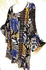 plus sz S-M 18 TS TAKING SHAPE La Tropical Tunic top NWT!rrp $129