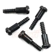 Tamiya 3x14mm 44002 Step Tapping Screw 5 pcs Black 1/10 CC01, TT02B, WR02, TA03