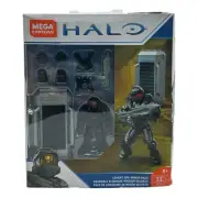 Mega Bloks Construx Halo Covert Ops Armor Pack Black Spartan Stinger GCM31 2018