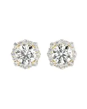 14K 1.2 ct. tw. Diamond Earrings