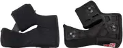 Bell Race Star/Pro Star, cheek pads triple-density , color: Black , size: 45 mm