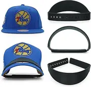 Modern JP Modern Hat Brim Bender (1 PC) - Black, Perfect Curve Band, 9 Brim Curve Options, Easy Snap-on Hat Curver Tool