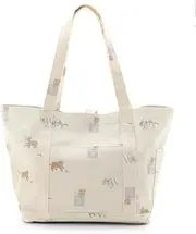 gelato pique(ジェラート ピケ) PWGB245709 Playful Cat Pattern Mom Bag