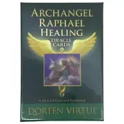 Archangel Raphael Healing Oracle Cards : A 44-Card Deck and Guidebook by Doreen