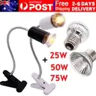 Reptile lamp 25/50/75W UVA+UVB Adjustable Gooseneck Tank Aquarium Heating Lamps
