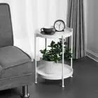 Art Living Room Round Coffee Table Tea Table Home Furnishing Sofa Side Table