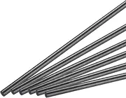 uxcell Carbon Fiber Rod, 5mm x 150mm Carbon Rod Bar for RC Airplane DIY Craft Kite Wing Tube Quadcopter Arm Repair Pack of 10
