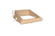 Oz Pet Cat Litter Sieve Tray Guard Beige