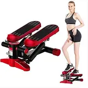 The mini Hydraulic Stepper is Very Quiet at Home, use The Rope to Pull The Workout for The Stepper Fitness Training Work