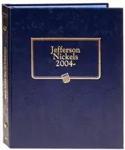 Whitman Album 1973 Holds a Set of Jefferson Nickels 2004-Up Shrinkwrapped