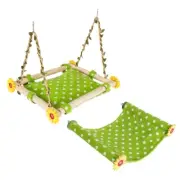 Hangable Hammocks Bed Warm Standing Perch for Budgies Birdcages Bed Deocrs
