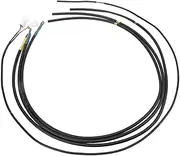 Motor Extension Cable Set, 16mm² Copper Power Wire 1.35m, Compatible with Electric Vehicle Motorbike, Split Motor Connection Cable, EV Motor Wiring Harness