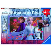 2x24pc Ravensburger Frozen 2 Frosty Adventures Jigsaw Childrens/Kids Puzzle 4Y+