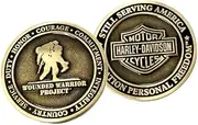 [HARLEY-DAVIDSON] Bar & Shield Wounded Warrior Project Challen