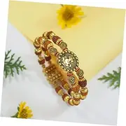 [I Jewels] Rudraksha Bracelet Rakhi for Rakshabandhan Men/Bro/Brother (R257), Free Size, No Gemstone, Free Size, no gemstone