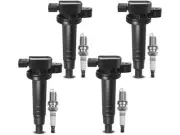 Ignition Coil Set with Spark Plugs For 2001-2009 Toyota Prius 2007 2008 HD949BP (for: Toyota)