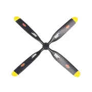 FMS 7.5×4 4-Blade Propeller Spare Part for 800mm Wingspan P51 V2 / F4U V2 / P47 V2/ A1 V2 RC Airplane