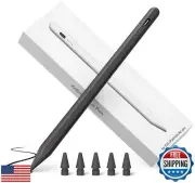 Black Stylus Pen for iPad,35 Mins Fast Charging for Apple iPad Pencil,Palm Re