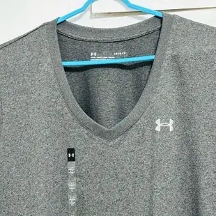 Costco 好市多 Under Armour 短袖運動上衣 灰色（L號）