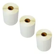 3 Rolls 750/R 4X2 Direct Thermal Labels for Zebra 2844 Eltron Rollo Printers