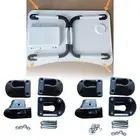 4Pcs Foldable Laptop Table Leg Connector Folding Lap Desk Leg Brackets Support