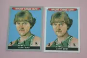 LARRY BIRD (2) 2023 SPORTKINGS SILVER & BASE #136 BOSTON CELTICS