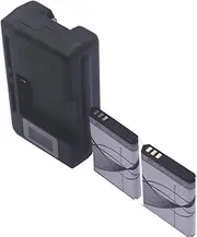 890mAh BL-5B Replacement Battery for Nokia3230/5070/5140/5140i/5200/5300/5500/6020/ 6021/6060/6070/6080/6120/6120C (2 PCS+CHARGER)