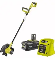 Ryobi One+ 18V Cordless 220mm Edger RED1850Li40 4.0Ah Kit