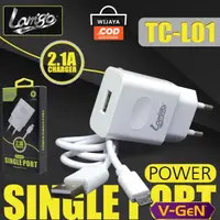 在飛比找蝦皮購物優惠-L-01 型號 TC-L01 的 2.1a 電源單端口充電器