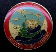 APTU MCAS EL TORO WATER SURVIVAL THRU TRAINING LAPEL HAT PIN US MARINES NAVY