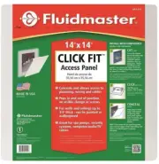Fluidmaster AP-1414 Click FIT™ Polystryene Access Panel, 14 x 14" White