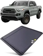 MHXJQY Retractable Hard Truck Bed Tonneau Cover Compatible for Toyota Tacoma 2005-2015 6ft (73") Box Bed Cover with Lock Pickup Accessories(Combination Lock)