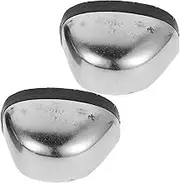 ELAYARD 1Pair Iron Toe Caps for Shoes Protective Inserts for Work Boots Safety Toe Covers for High Risk Environments Footwear Safety