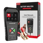 6V/12V/24V Automotive Battery Tester - Load, Ripple & Charging Tests