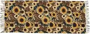 [AIXIWAWA] Women's Pashminas Scarf Leopard Sunflowers Print, Shawls Wrap Lightwight with Tassel for Evening Dress Dinner Party, Multicolor