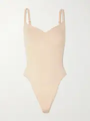 [SKIMS] SKIMS - Seamless Sculpt Thong Bodysuit - Sand - 4XL 4XL Neutrals