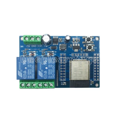 DC 5-60V ESP32 ESP32-WM Development Board 2channel WIFI Relay Module NEW