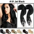 CLEARANCE 200S THICK Full Head Line Micro Ring Nano Remy Human Hair Extensions F