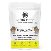 Chaga Mushroom Coffee Sachet - Unique Blend Of Cordyceps, Reishi, & Lion’s...