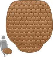 Driver Seat Cushion - Car Support Pillow, Plush Wedge Pad | Memory Foam Seat Riser with Pocket, Lower Back Support Mat for Trucks, Work Chairs, Travel Use, Comfortable Daily Sitting Aid