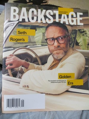 BACKSTAGE 8/18/25 SETH ROGEN JASON ISAACS CRISTIN MILIOTI