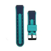 Kids Watch Strap for GPS Smart Watches LT21 Watch Accessories Soft Silicone Band Width 20mm Suitable for Lug Width of 16mm blue