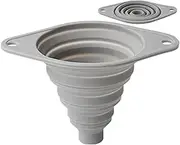 Furtryvl Kitchen Funnel | Cooking Gadgets Foldable Filler | Silicone Funnels for Kitchen Use Filling Bottles, Canning, Cooking, and Water Powder Transfer