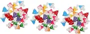 Operitacx Sets Unique Creative Pendants Resin Decorative Hanging Ornaments Stylish Resin Mushroom Shape for Jewelry Pcs