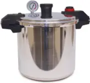 T-fal Pressure Cooker Aluminum Pressure Canner, 22 Quart, 3 PSI Settings,