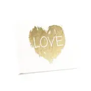 Hortense B. Hewitt Guest book, 7.5 x 5.75-Inch, Brush of Love