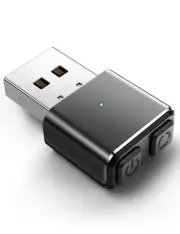 Metal USB Mouse Jiggler Tiny Undetectable Mouse Mover with Separate Mode and ON